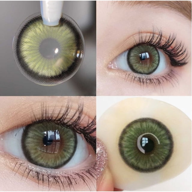 MILL CREEK lentes de contacto de Color, lentes de miopía anuales con dioptrías, aumento de potencia cosmética brillante, maquillaje para ojos hermosos