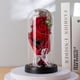 thumbnail image 5 of Decoraciones de San Valentín, regalos de San Valentín, ramos de flores preservadas, regalos de rosas para mujeres, rosas eternas, cúpulas de plástico almacenadas, regalos de rosas preservadas para esp, 5 of 9