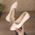 thumbnail image 5 of YOUYEDIAN Loafers for Women Pointed Toe Slip On Comfy Fashion Low Heel Versatile Flats Casual Outdoor Walking Shoes, 5 of 5