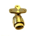 thumbnail image 3 of Libra Supply Lead Free 1/2 inch Push-Fit 90 Degree Drop Ear Elbow, Push to Connect, Push x FIP, 1/2'', 1/2-inch Brass Pipe Fitting Plumbing Supply, 3 of 3