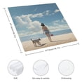 thumbnail image 3 of WERPE Dog Polyester Dinner Napkin for Dining Table Kitchen Party Housewarming Decor 6 PCS, 3 of 7