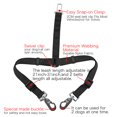 thumbnail image 2 of Double Dog Car Seat Belt, Dual Pet Vehicle Safety Seatbelt Adjustable Double Dog Coupler Lead Splitter Two Pets Car Trip Travel, 2 of 5