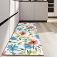 thumbnail image 4 of Pioneer Flower Floral Print Pattern Kitchen Rug Mat,Kitchen Runner Rugs Non Skid Washable,Decorative Kitchen Floor Mats for Kitchen,Sink,Laundry,17"X47", 4 of 5