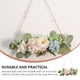 thumbnail image 1 of Artículos de Clarence Decoración de Flores Artificiales Xihbxyly Estilo Corona de Flores Colgante de Pared, 1 of 6