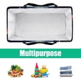 thumbnail image 5 of Galactic Space Large Capacity Foldable Reusable Oxford Cloth Laundry Basket - Multipurpose Tote Bag, Shopping Bag, Picnic Basket, 5 of 7