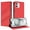 Red, variant on Allytechgroup Wallet Flip Case for iPhone 11 with Credit Card Slot, RFID Blocking PU Leather Slim Phone Case Shockproof Full Body Protection for iPhone 11 Women Men, Red