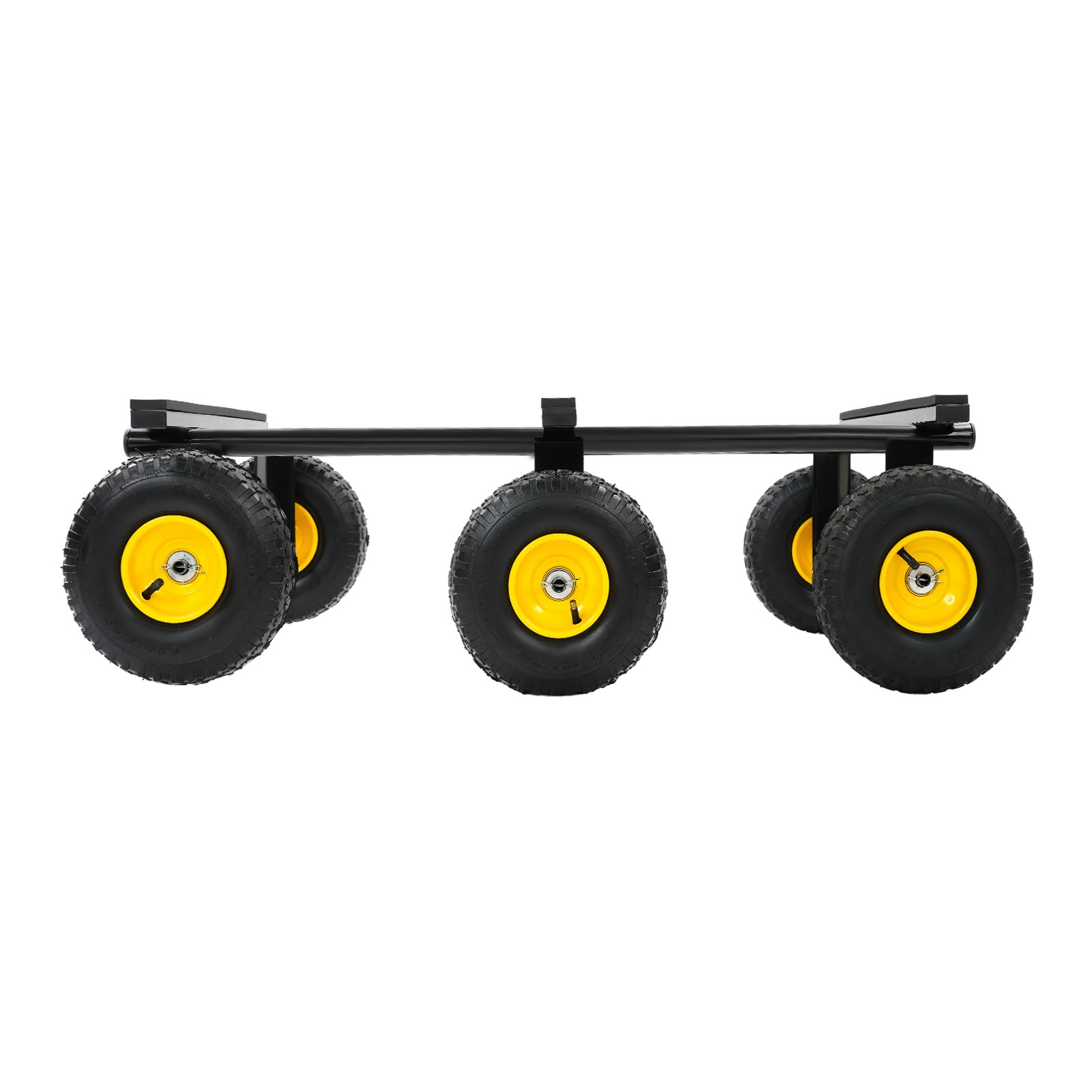 6 Wheel 1200 Lbs Capacity All Terrain Mover Heavy Duty Furniture Moving Dolly