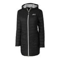 thumbnail image 2 of Women's Cutter & Buck  Black ACC Gear Rainier Primaloft Eco Insulated Hooded Long Coat, 2 of 3