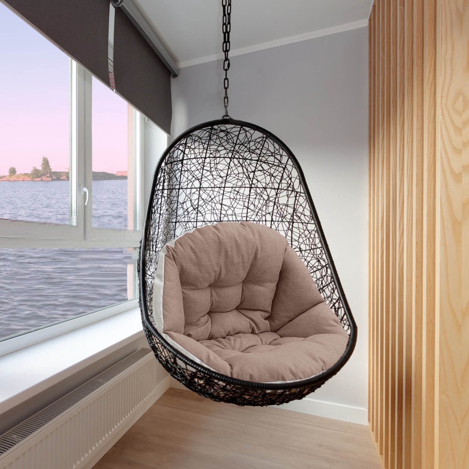 Outdoor Pure Color Cushion For Swing Hanging Chair & Hanging Soft & Durable Seating Pad Ideal For Patio Garden Yard Year Special Edition (2025) for Sitting on Cushion for Outdoor Swing Seat Sitters