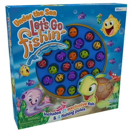 Pressman Let's Go Fishin' - Under the Sea, Kids & Family Game