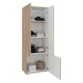 thumbnail image 4 of Closet Beico II Fresno y Blanco Virtual Muebles, 4 of 8