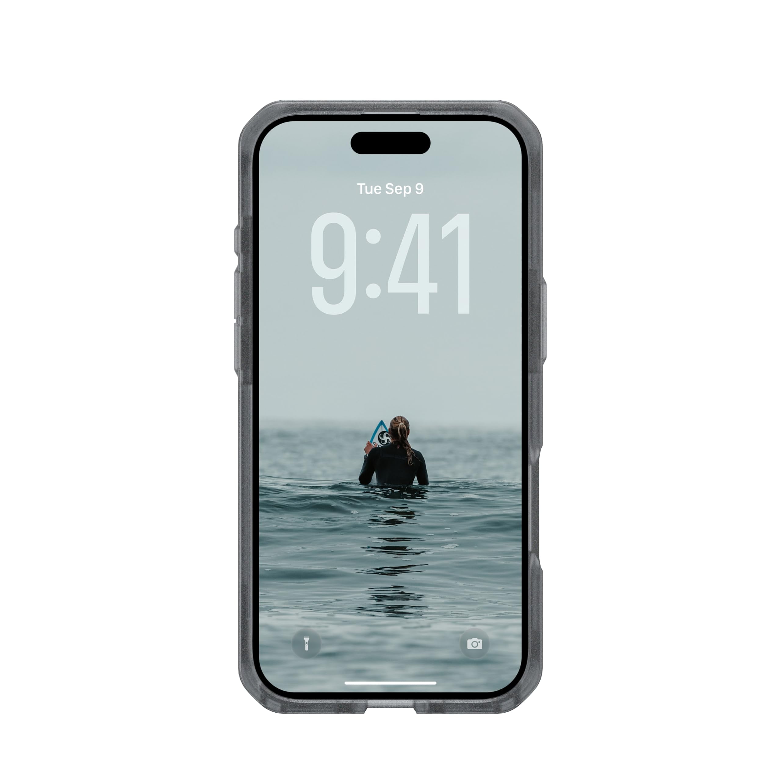 UAG iPhone Air Case Dot - Compatible with MagSafe Translucent Military Grade Protective Cover, Ash