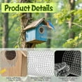 thumbnail image 4 of Bird House Hole Protector,Bexikou Metal Bluebird House Predator Guard,Bird House Wire Entrance Guard for Blue Bird Nesting & Babies Safe(Round 9 * 4.7 inches), 4 of 6