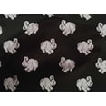 thumbnail image 4 of oneOone Organic Cotton Voile Fabric Rabbit Block Printed Fabric 1 Yard 42 Inch Wide, 4 of 4