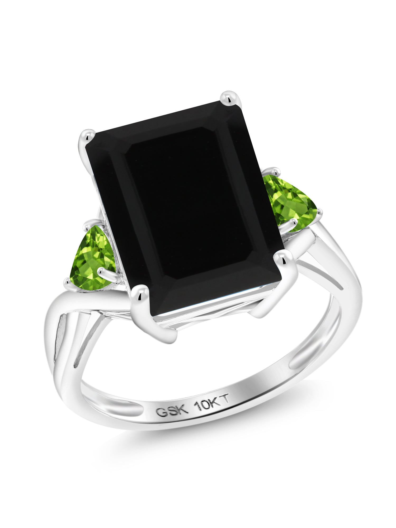 Details about   7.40 Ct Black Onyx Ring Size Emerald Shape Loose Gemstone 
