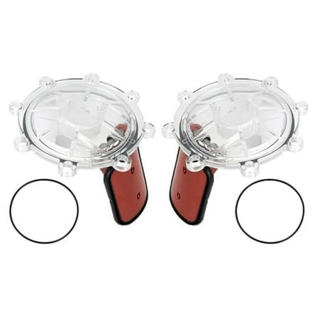 2set Pool 7056 Check Valve Cover with Flapper Assembly Replacement Kit for 7235, 7236, 7305, 7511, 7512 Models