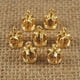 thumbnail image 5 of 20 piezas de coronas doradas colgante clave colgantes decoración para collar, 5 of 7