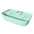 thumbnail image 3 of Lloopyting Kitchen Mat Dish Drying Mat Sink Holder Sink Rack With Drain Basket Kitchen Sink Organizer Storage Rack For Home Kitchen 27.5*16*7Cm, 3 of 7