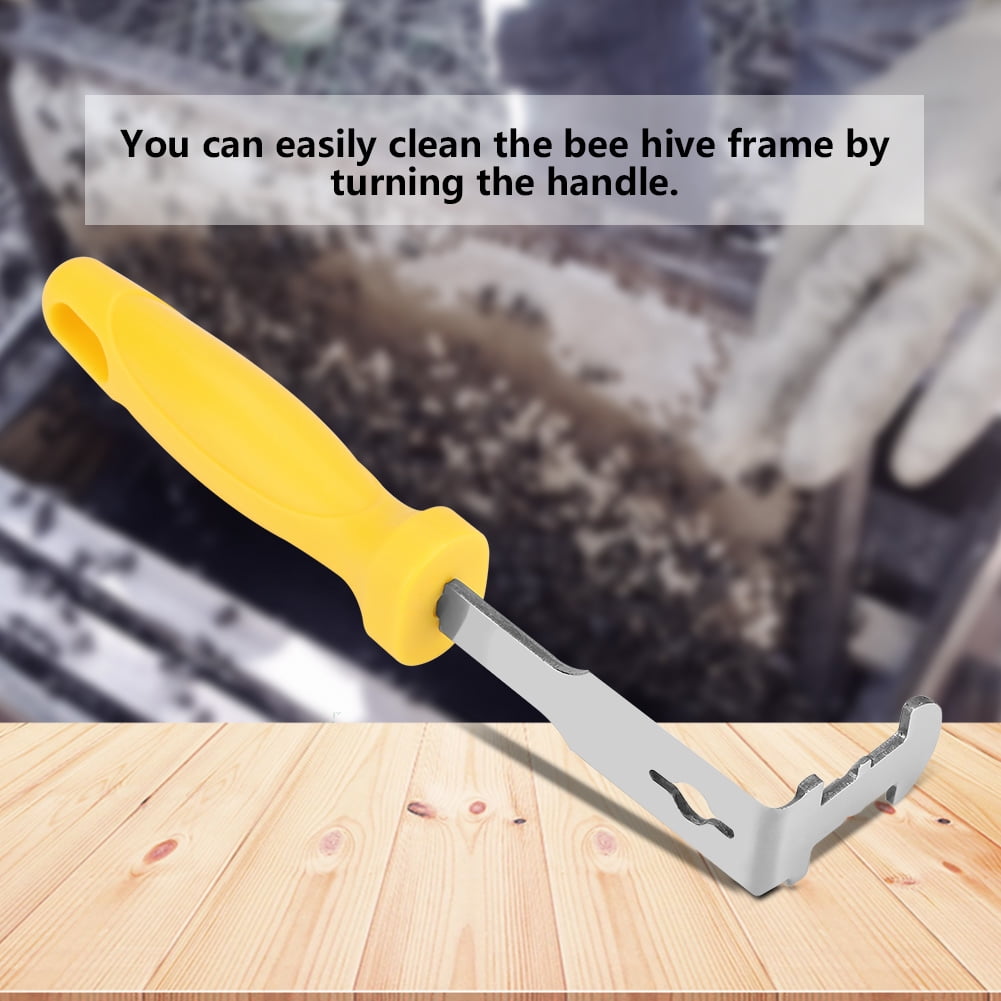 OTVIAP Bee Hive Scraper,Bee Hive Scraper Frame Cleaning Tool Frame
