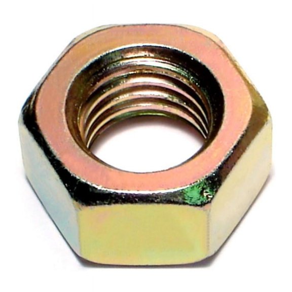 9/16"-12 Zinc Plated Grade 8 Steel Coarse Thread Hex Nuts HXNTS-097