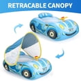 thumbnail image 2 of Coche inflable Swimbobo para piscina para niños pequeños con toldo de 1 a 4 años, 2 of 5