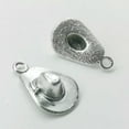 thumbnail image 2 of U8MO Wholesale Antique Silver Jewelry Finding Charms Pendants Carfts DIY-10pcs cowboy hat, 2 of 2