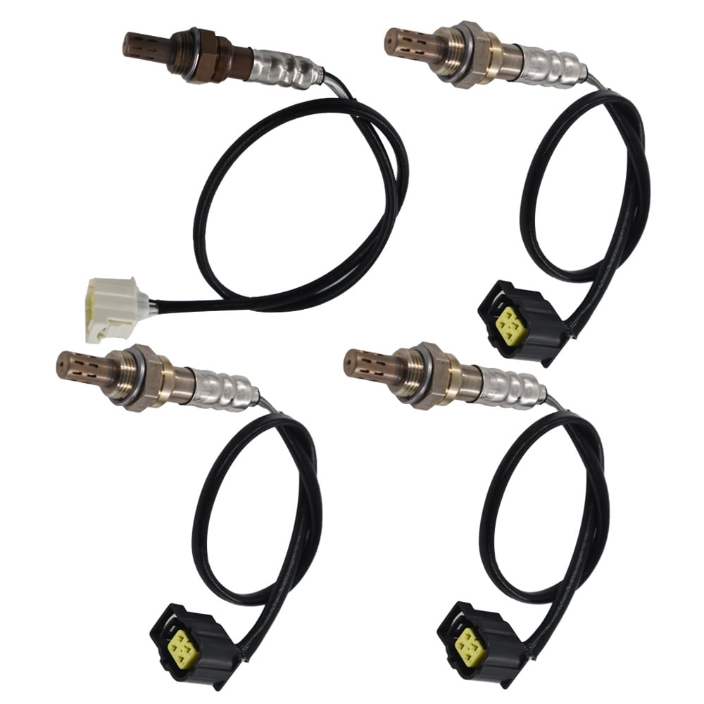munirater 4pcs Oxygen Sensor Replacement for 2002-2003 Liberty V6 3.7L Upstream Downstream