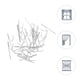 thumbnail image 4 of 50 ganchos para cortinas en forma de S, sencillos y resistentes, con forma de S, para decoración de cortinas., 4 of 5