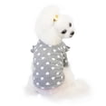 thumbnail image 4 of SPRING PARK Autumn Small Dog Shirts Cotton Pet T Shirt Cute Print Puppy Vest Clothes Undershirt for Pet, 4 of 7