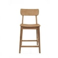 thumbnail image 2 of Boraam Torino Tabouret de Comptoir en Bois de Grange avec Brosse Métallique, 2 of 6