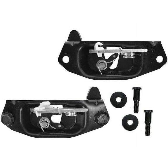 Tailgate Latch Set 4 Piece - Compatible with 1999 - 2004 Chevy Silverado 2500 2000 2001 2002 2003