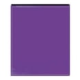 thumbnail image 2 of Pioneer Metal Button Photo Sewn Leatherette Cover Brag Album Purple, 2 of 3
