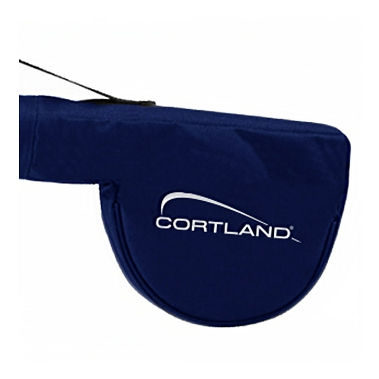 Cortland Fairplay 4-Piece Cordura Fly Rod and Reel Carrier, Blue, 619968 