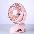 thumbnail image 1 of 4-Speed USB Rechargeable Clip Desktop Portable Clamp Fan 360 Degree Rotation Fan, 1 of 13