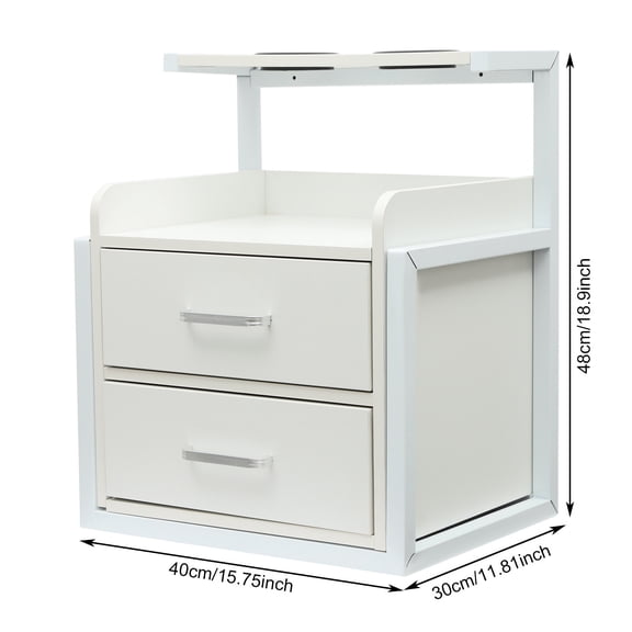 Hair Salon Wall Cabinet, 40*30*48cm Salon Storage Cabinet, Wall Mounted Storage Cabinet