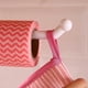 thumbnail image 4 of Roll Paper Holder Toilet Kitchen Tissue Towel Storage Organizer Hanging Rack Bathroom Kitchen Rack, 4 of 5