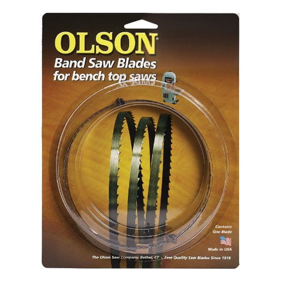 Olson Saw WB55362DB 6 TPI Band Saw Blade  0.25 x 62 in.