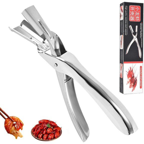 Crawfish Peeler Tool, 2026 New Crawfish Peeler, Portable Shrimp Sheller, Seafood Peeling Tool for Kitchen Restaurant Use, Easily Removes Tail Meat(M)