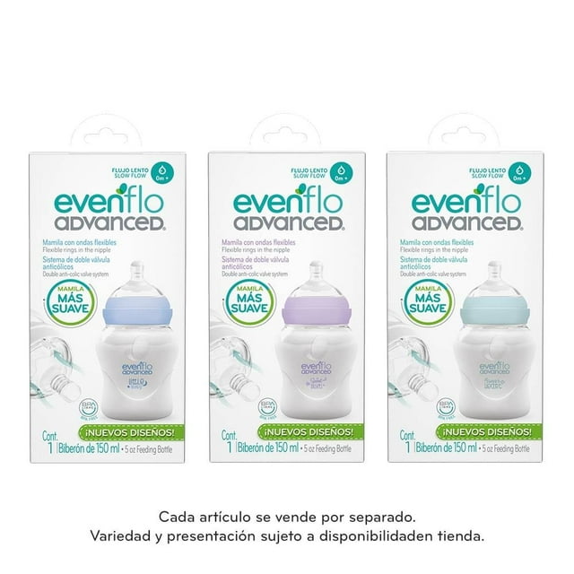 Biberón Advanced Bold Frases Flujo Lento 5 oz 1 Pza