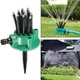 thumbnail image 5 of Luxcidy 2PCS Garden Hose Sprinkler Lawn Irrigation System Water Sprinkler Noodle Head with 12 Spray Nozzles, 360° Adjustable Nozzle Sprinkler for Outdoor Yard Garden Lawn Irrigation, 5 of 9