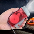 thumbnail image 2 of Linterna de presión manual LED Hand Power Wind Up, azul/rojo, 2 of 9