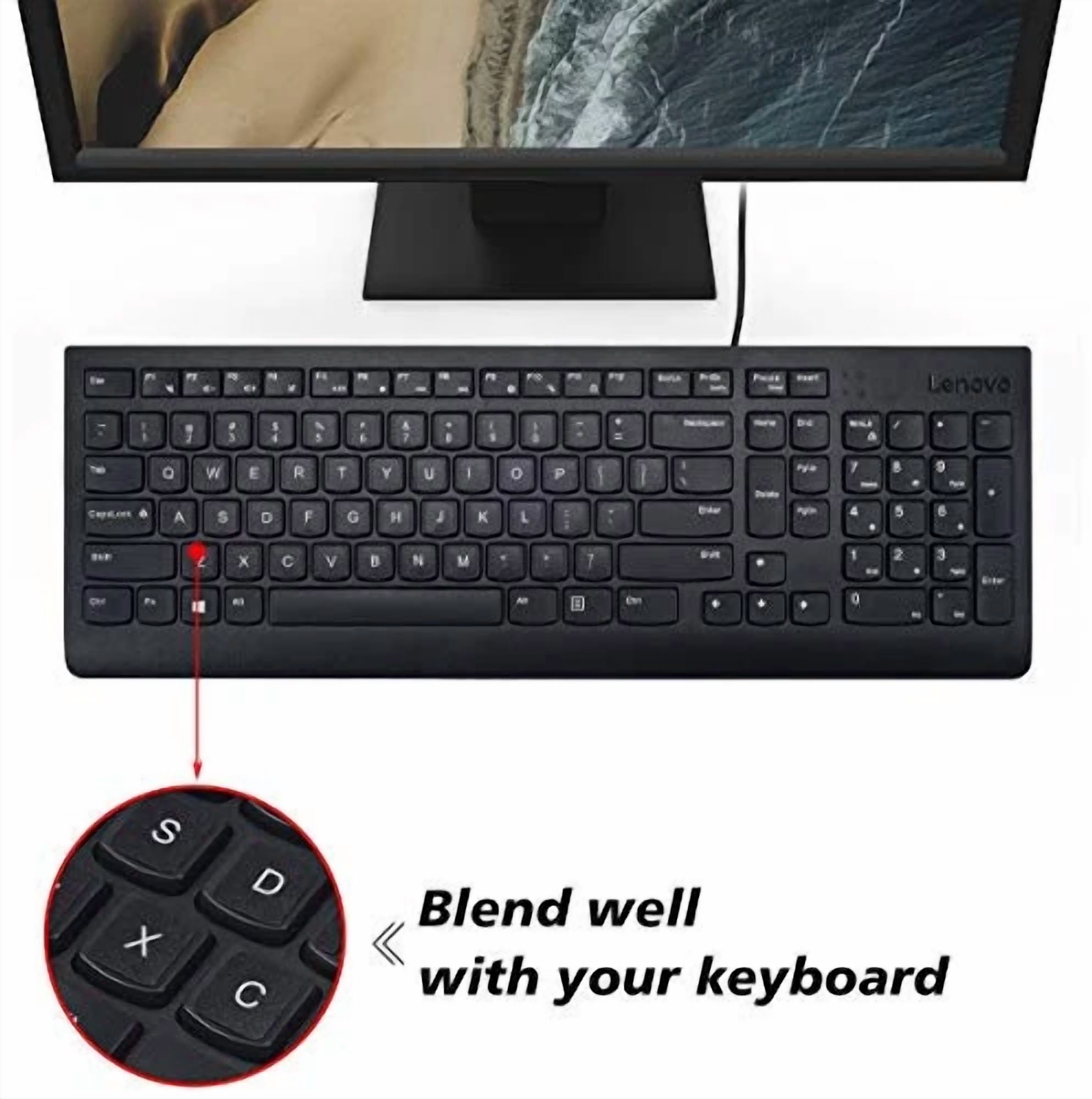 CIRCLE- 3Pcs Universal English Keyboard Letter Stickers, Replacement English Keyboard