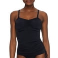 thumbnail image 3 of Women's Pour Moi 24908 Santa Cruz Underwire Bandini Swim Top (Black 38G), 3 of 4