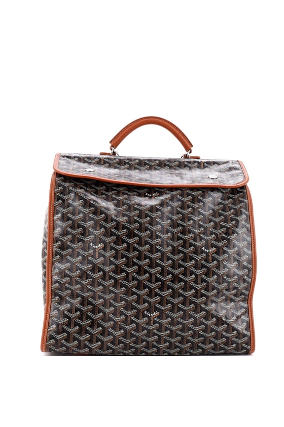 Pre-Owned Saint Leger Briefcase Backpack Coated Canvas By Rebag