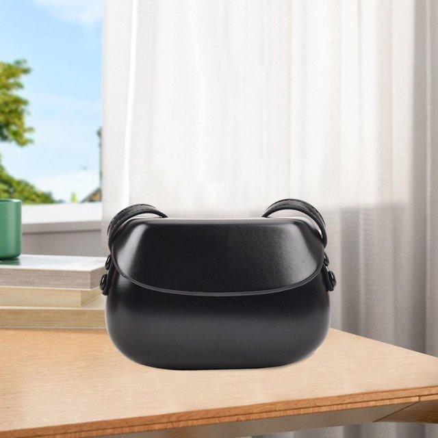 Bolso de hombro para mujer perfecl negro con correa para el hombro