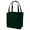 Forest Green, variant on (12 Pack) Set of 12 Reusable Grocery Shopping Tote Bag (Natural)