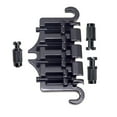 thumbnail image 2 of Milaget Alliage de Zinc Pont Queue Remplacement Instrument Plaque Durable Noir, 2 of 9
