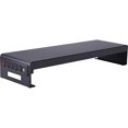 thumbnail image 2 of Lorell LLR00079 AC & USB Double Monitor Stand, Black, 2 of 4