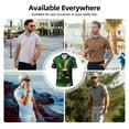 thumbnail image 6 of Rocae St. Patrick's Day4 for Men's Short Sleeve Polo Shirt, Quick Drying Performance Moisture Wicking Sports Men's Golf Shirt Small, 6 of 9