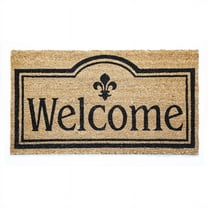 Evergreen Flag tulips, coir mat